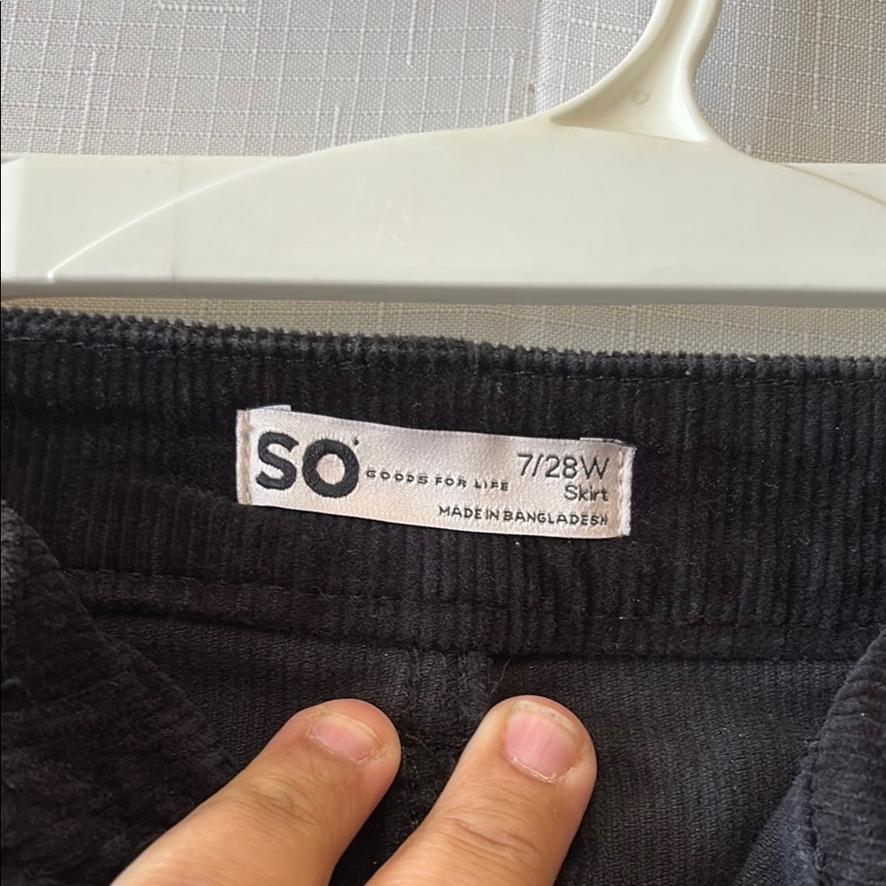 SO Black Mini Pencil Skirt Casual - Picture 2 of 6